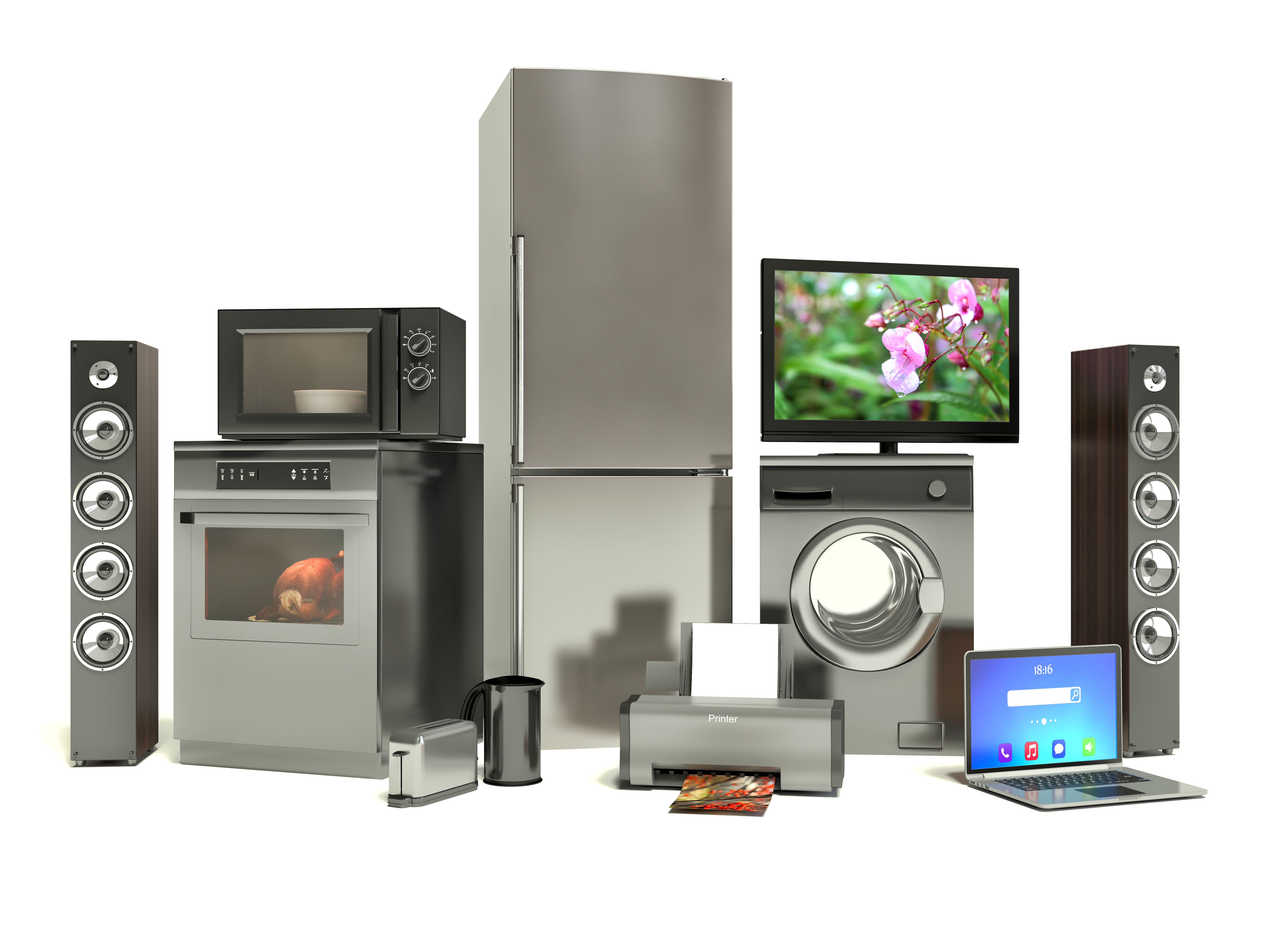 Home Appliances Gas Cooker Tv Cinema Refrigerator Air Conditioner Microwave Laptop Washing Machine 1