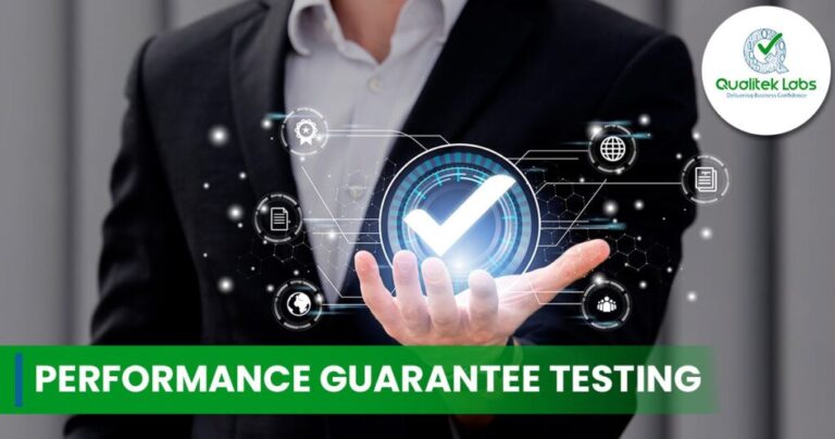 Performance Guarantee Testing With Qualitek Lab