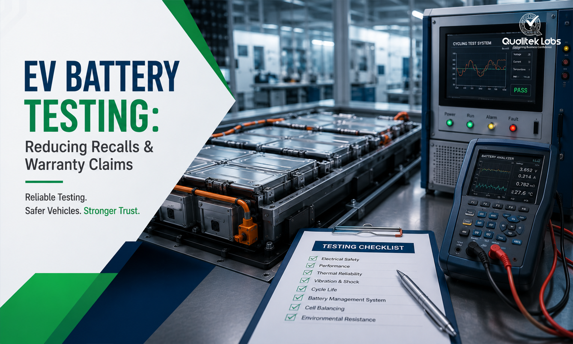 EV battery testing