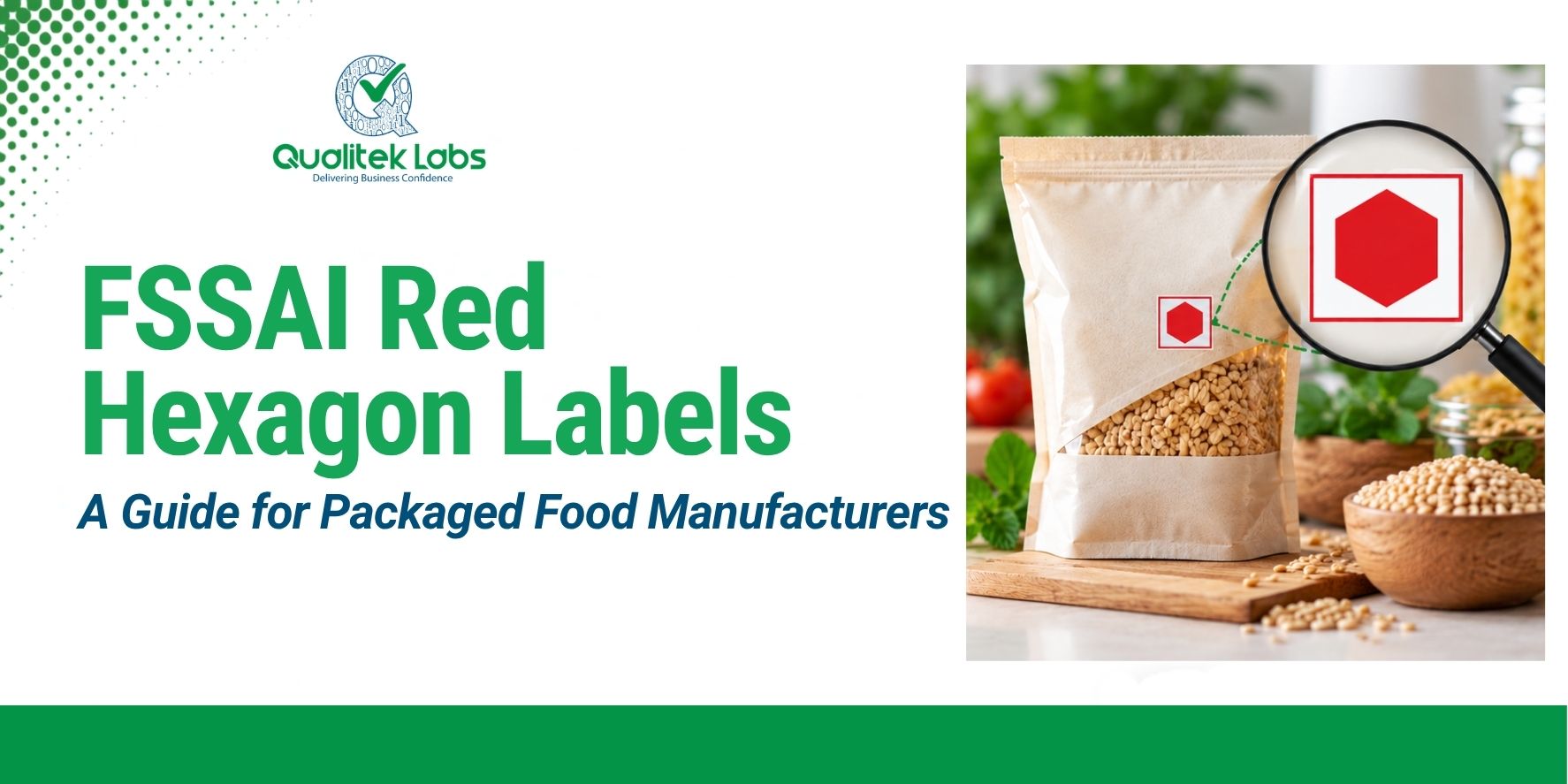 FSSAI Red Hexagon Labels